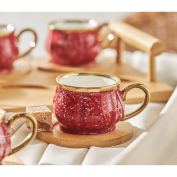 BAMBU COFFRET DE TASSES À CAFÉ KARACA