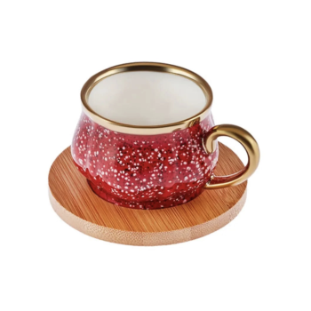 BAMBU COFFRET DE TASSES À CAFÉ KARACA