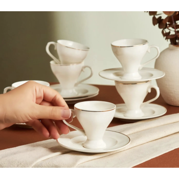 BIGA COFFRET DE TASSES À CAFÉ KARACA