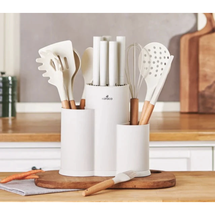 BURBY CREAM SET DE COUTEAUX KARACA