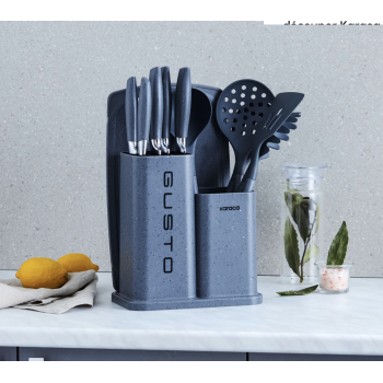 GUSTO GRIS ENSEMBLE DE COUTEAUX KARACA