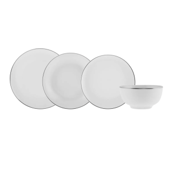 LEON PLATINE SERVICE DE TABLE KARACA