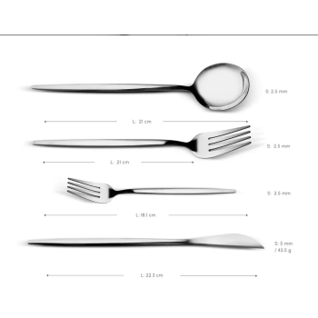 BELLA SET DE COUVERTS KARACA