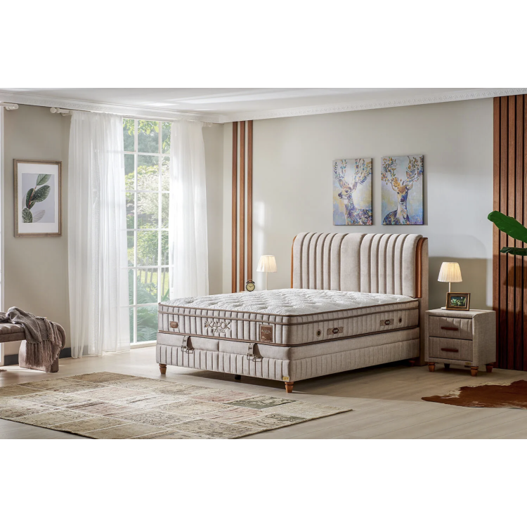 KAPOK NATUREL LIT COFFRE BAMBI