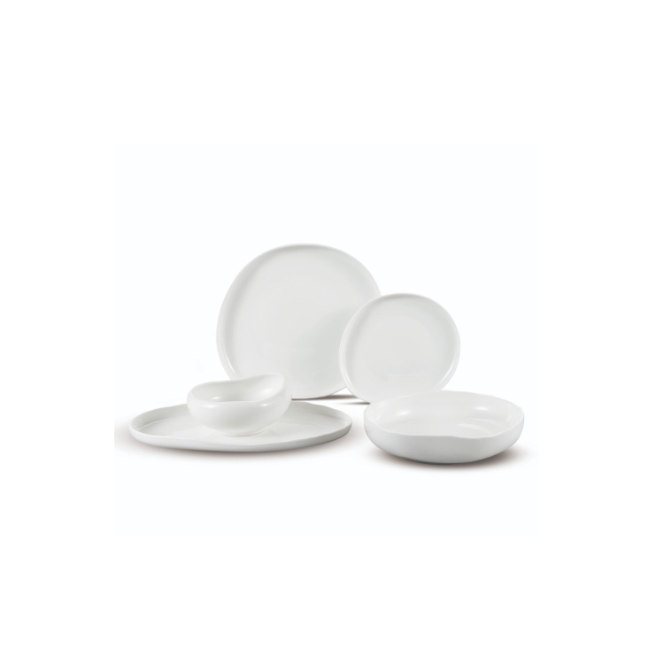 SERVICE DE VAISSELLE BRICARD BARLES BLANC