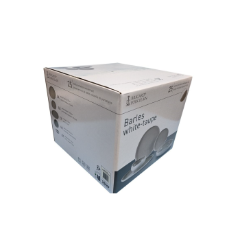 SERVICE DE VAISSELLE BRICARD BARLES BLANC