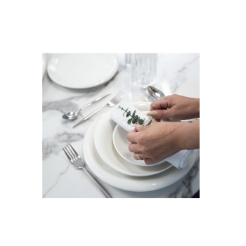 SERVICE DE VAISSELLE BRICARD BARLES BLANC