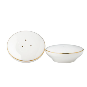SERVICE DE VAISSELLE BRICARD CANET BLANC-OR