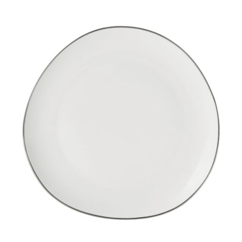 SERVICE DE VAISSELLE BRICARD MELUN BLANC-ARGENT