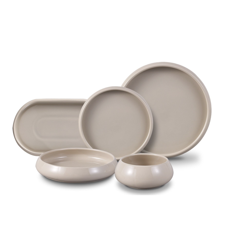 SERVICE DE TABLE BRICARD BONDY TAUPE