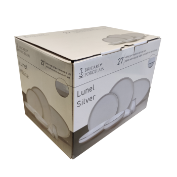 SERVICE DE VAISSELLE BRICARD LUNEL OR